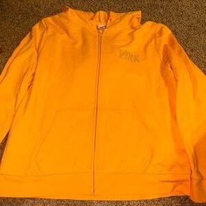 PINK Victoria's Secret Vibrant Orange Women’s Jacket